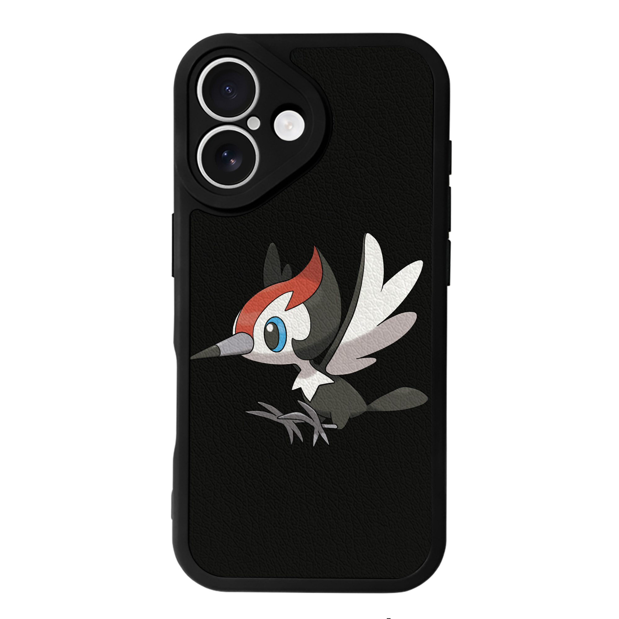 （画像用） ポケットモンスター Pokémon 【iPhone 16シリーズ対応】シリコンスマホケース（レザー調） 材質：シリコン